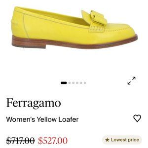FERRAGAMO Vivaldo Monochrome Leather Loafers